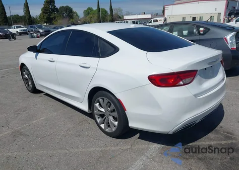 2015 Chrysler 200 S from USA, damaged, VIN 1C3CCCBB1FN698252